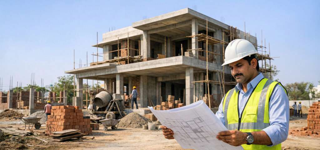 Construction company in UP providing residential and commercial solutions