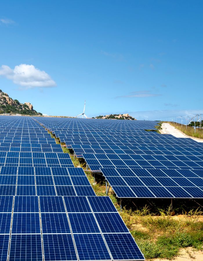 Solar panels reducing electricity bills in urban homes