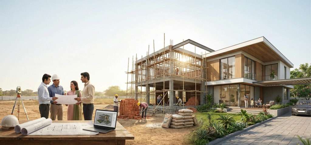 step by step dream home construction process with Contec