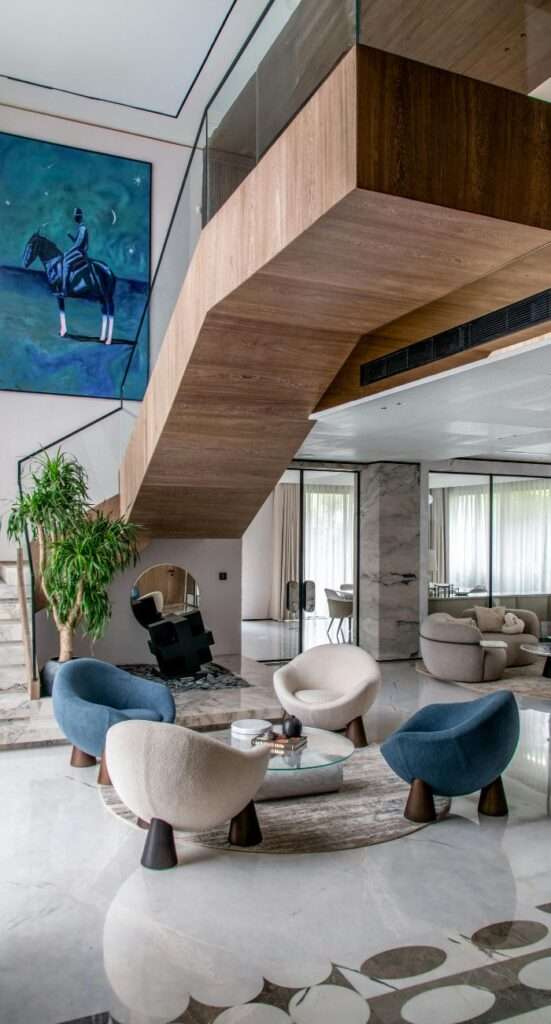 smart home interior design with technology integration