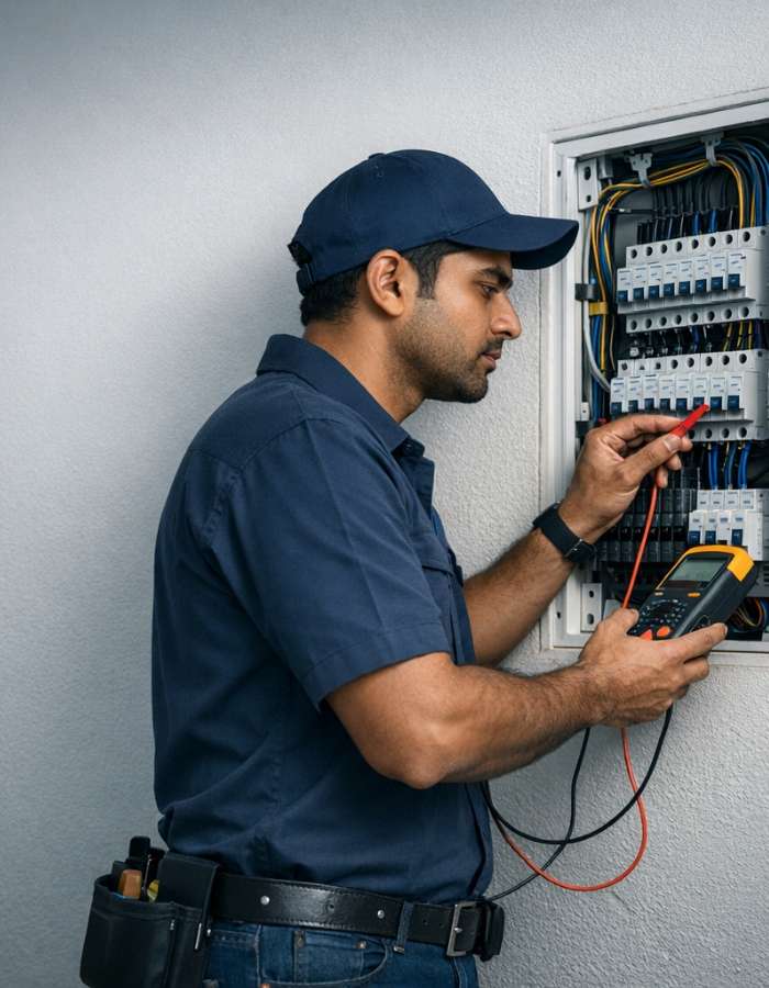 professional electrical maintenance service at home