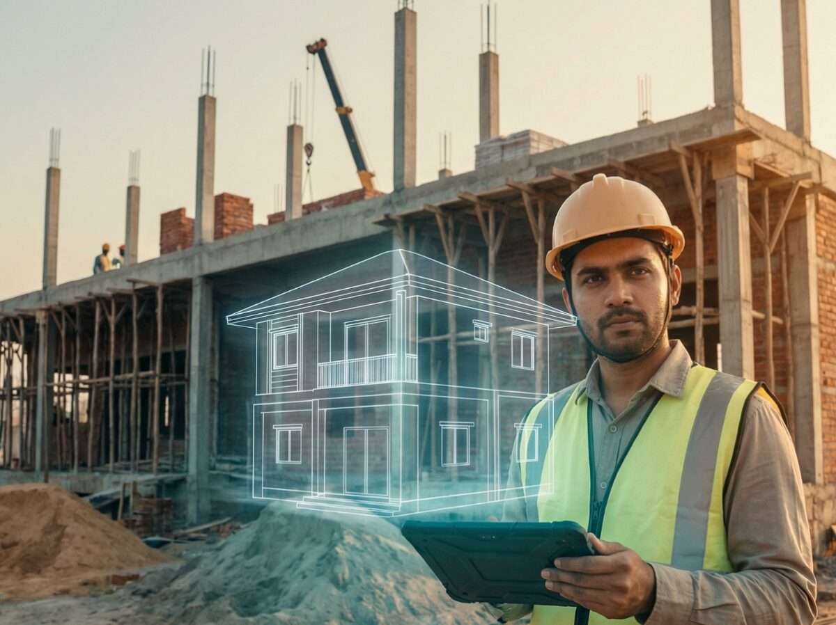 The Modern Blueprint: Benefits of Using Construction Apps for Home Building in Uttar Pradesh