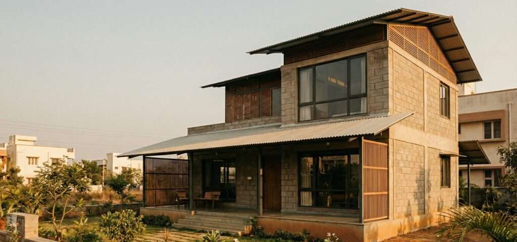 low budget house design in Uttar Pradesh