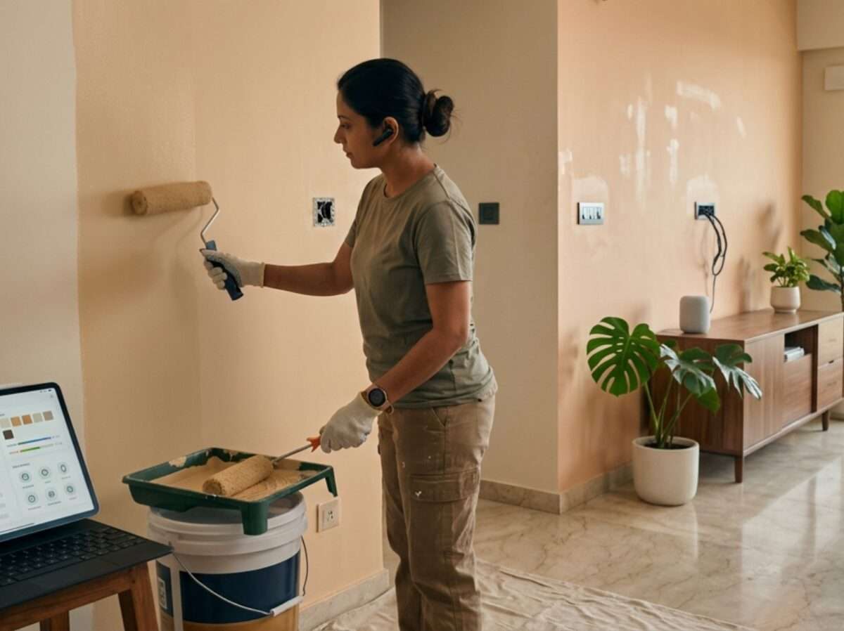 Smart Home Renovation: Integrating Tech and Painting with the Contec App