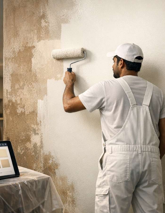 Contec App home renovation services dashboard