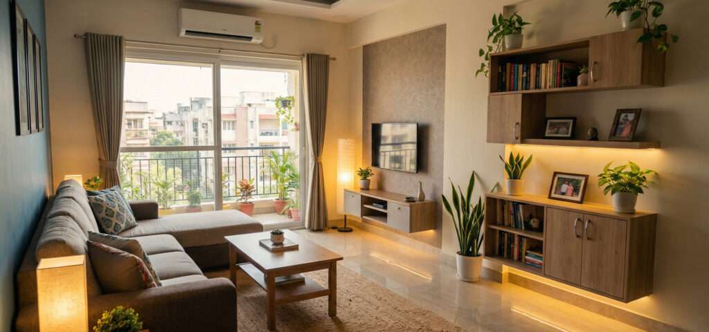 budget interior design ideas for middle class homes India