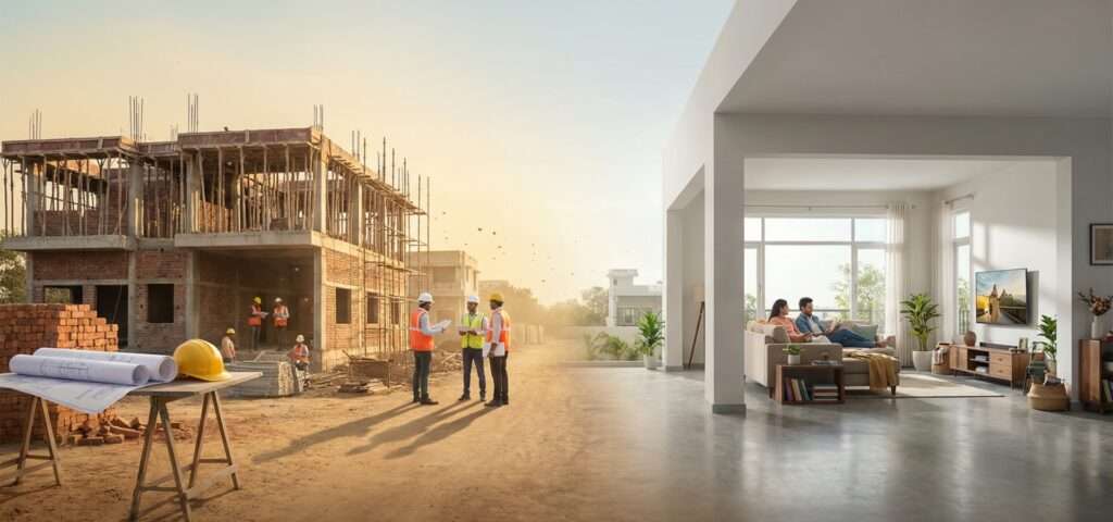 Professional painting work services in Uttar Pradesh by Contec.