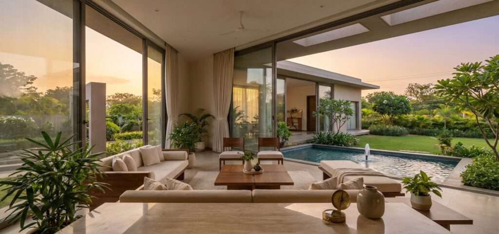 Modern house design in Gorakhpur following Vastu Shastra principles