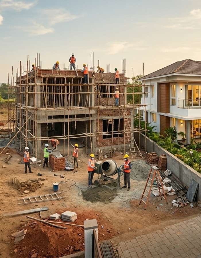 construction material comparison chart