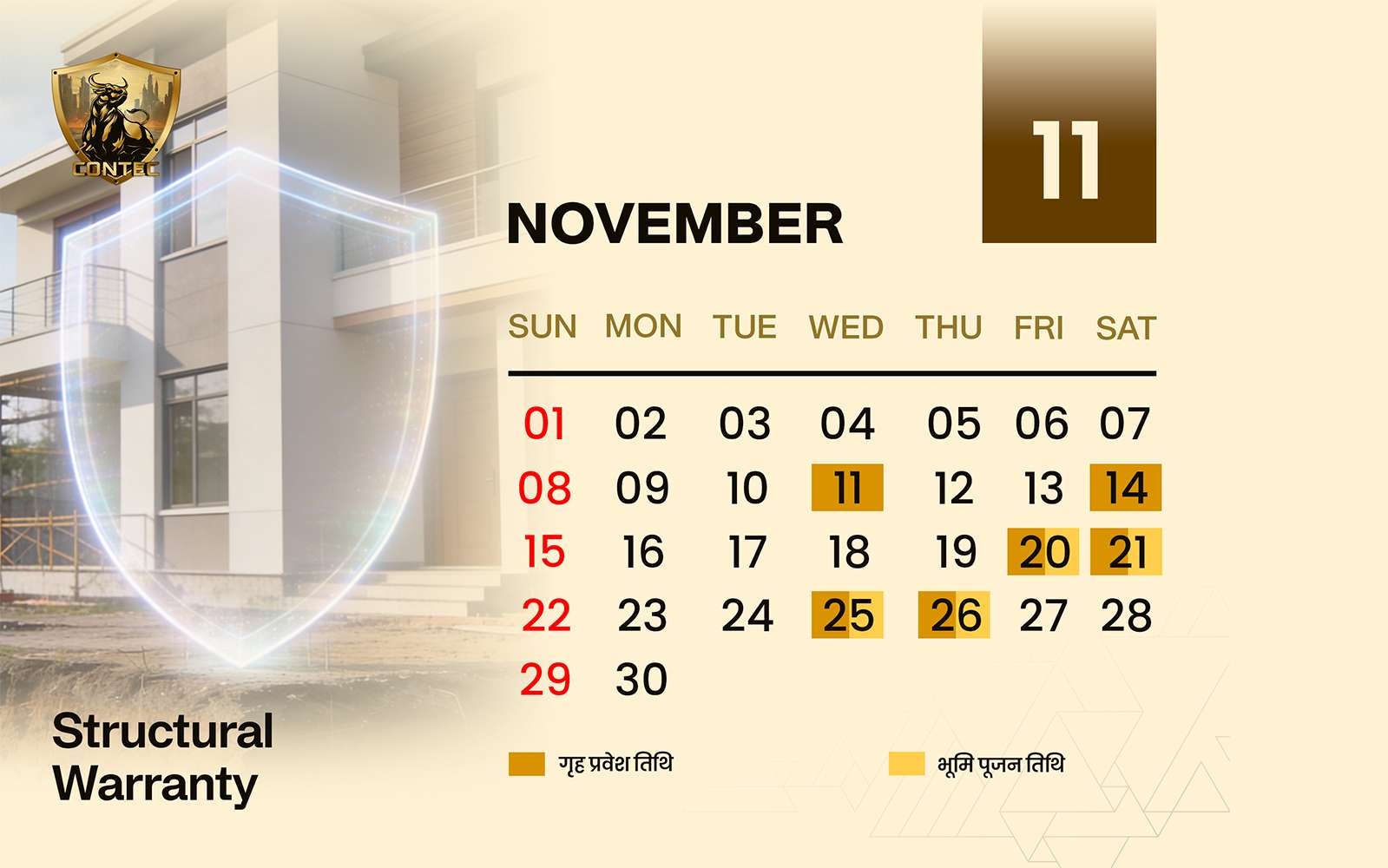 Bhoomi Pujan service page