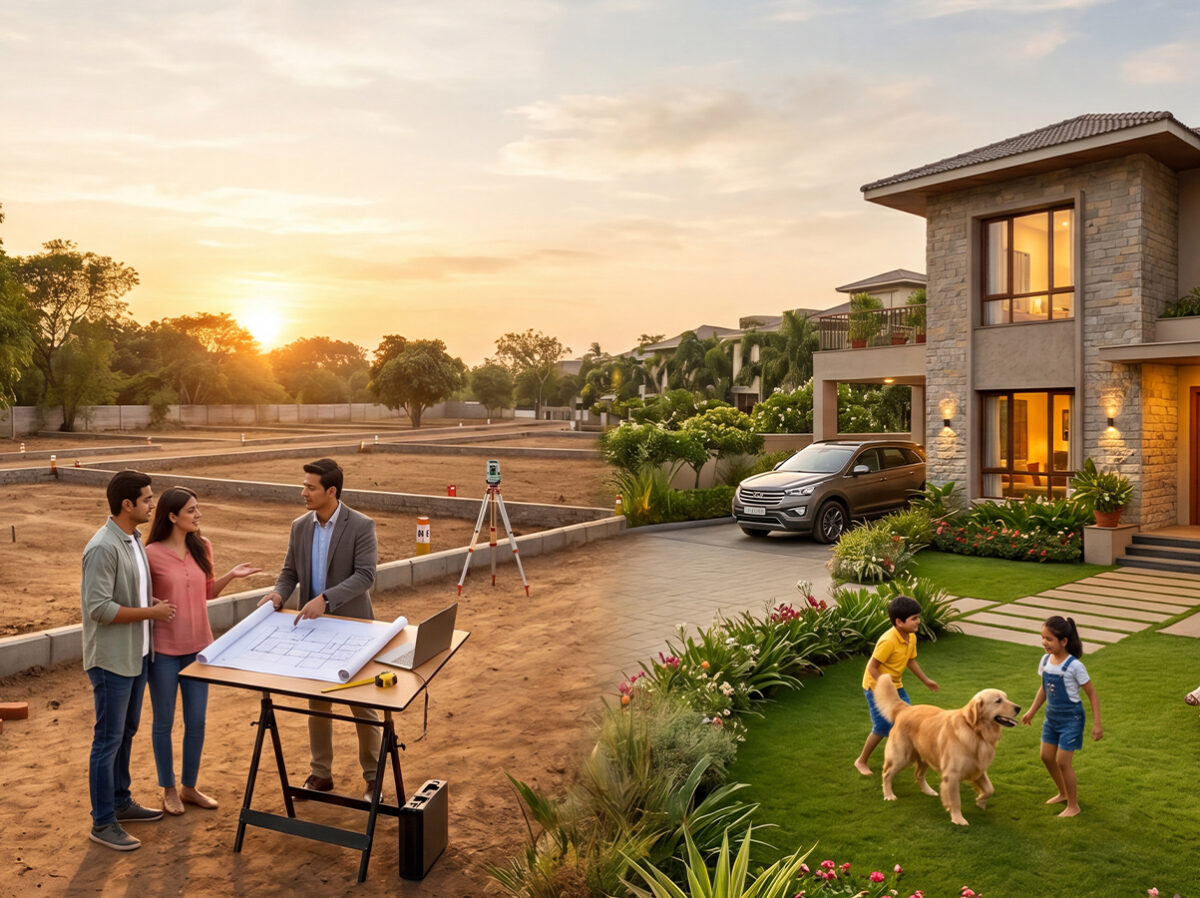 Residential Plot vs Ready Home in Gorakhpur
