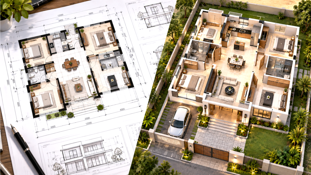 2D and 3D House Design in Gorakhpur: Complete Guide
