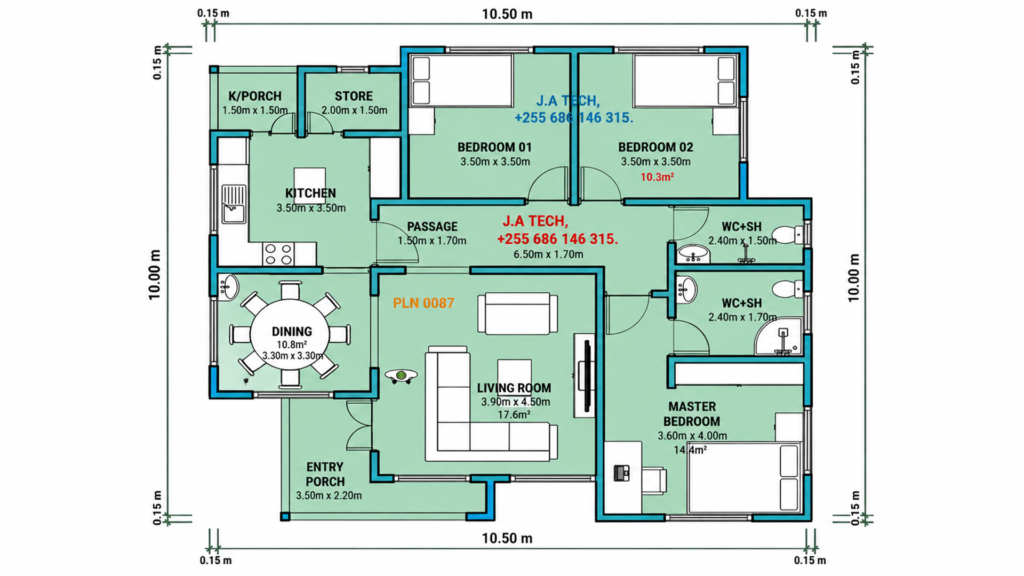 3BHK House Plan Gorakhpur: Design, Space & Cost
