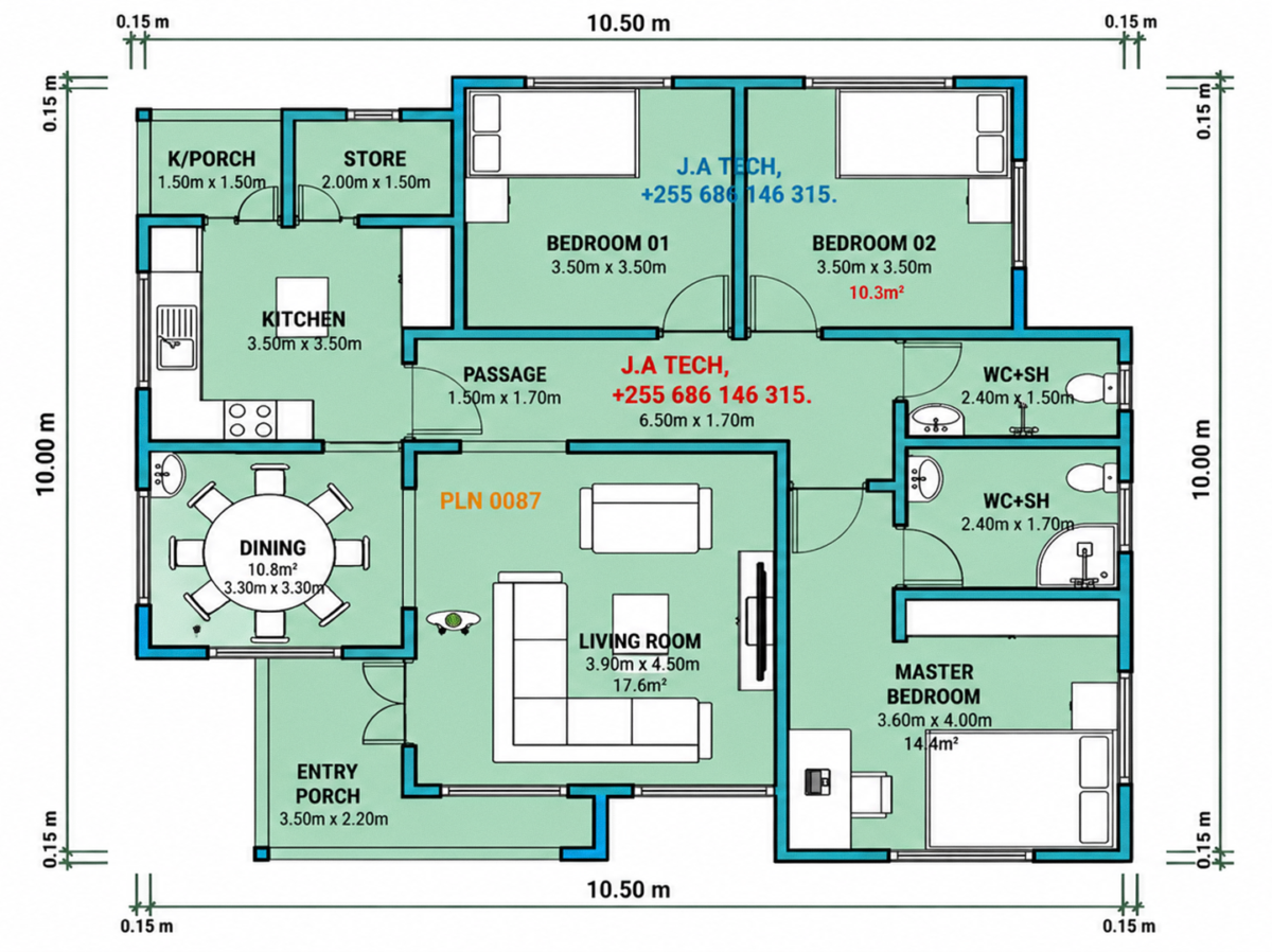 3BHK House Plan in Gorakhpur: Design, Space Planning and Cost 